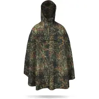 Normani Unisex Regenponcho wasserdicht Cherrapunji
