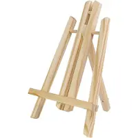 Intirilife Tischstaffelei aus Holz 18 x 30 cm