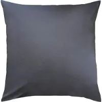 TRAUMSCHLAF Premium Interlock Kissenbezug 80x80 cm anthrazit