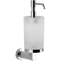Gessi Emporio Seifenspender für Wandmontage mit Glas aus satiniertem Glas, 38815