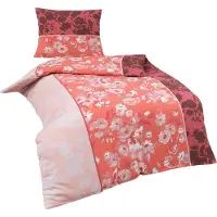 TRAUMSCHLAF Flanell Bettwäsche Florence 155x220 cm + 80x80 cm