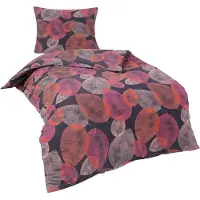 TRAUMSCHLAF Flanell Bettwäsche Carolin 155x220 cm + 80x80 cm