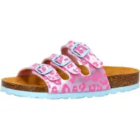 Lico Pantolette Bioline Kids für Mädchen, Größe 30, mit Schnallenverschluss