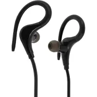 Avizar , Bluetooth-Sportkopfhörer mit Fernbedienung und Mikrofon, Schwarz