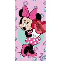 Disney Baby-Badetuch Minnie Pink 70 x 140 cm