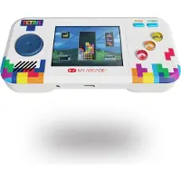 Dreamgear My Arcade Tetris Pocket Player Pro, Mehrfarbig, D-Pad, Home button, Schaltfläche Start, 6,98 cm (2.75"), 3,5 mm, USB / Batterie, AA