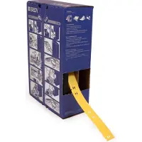 Brady BM7-10x75-7643-YL, Heatex Schilder, Gelb, matt, 10.00 x 75.00 mm, nicht klebend, Grossrolle (