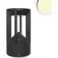 ISOLED LED Leuchte Poller-4, 9W, sandschwarz, warmweiß