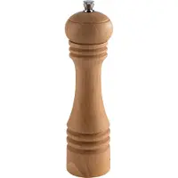 Assheuer & Pott APS 40572 Pfeffermühle ETERNAL, Buchenholz hell, Keramikmahlwerk, Ø 6 cm, Höhe 23 cm