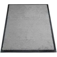 Miltex Schmutzfangmatte Eazycare Style, eckig, antistatisch, UV-beständig, waschbar, High-Twist-Nylon & Niltrilgummi, 600 x 850 mm, basaltgrau