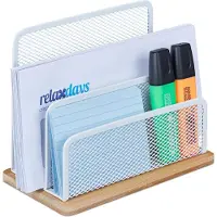 Relaxdays Briefhalter