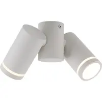 Licht-Erlebnisse Deckenstrahler Metall GU10 verstellbar Weiß 2-flammig Modern Spot Lampe Decke