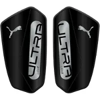 Puma Schienbeinschoner - ULTRA Light - Schwarz/Silber - - S - Small - Schienbeinschoner