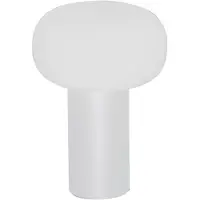 Konstsmide Wiederaufladbare Tischlampe Antibes Weiß