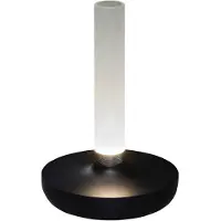 Konstsmide Wiederaufladbare Tischlampe Biarritz Schwarz