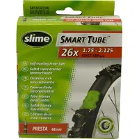 Slime Schlauch mit Presta-Ventil und Pannenschutzflüssigkeit 26 x 1.75-2.10