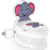 Jamara My little toilet elephant, potty (white/multicolored)