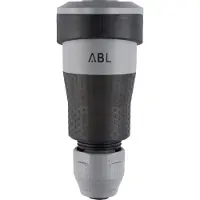 Abl Professioneller Schuko Anschluss IP54 Schwerlast Grau - 100000107