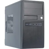 Chieftec CT-04B-350GPB, PC, Schwarz, micro ATX, Mini-ITX, SECC, 14 cm, 34 cm