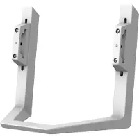 Ergotron LX Dual Direct-Griff, für LX- und LX-Pro Monitorarme, Verbundwerkstoff, weiß
