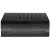 Inter-Tech JX-500, Mini Tower, PC, Schwarz, ITX, 4,5 cm, CE, RoHS