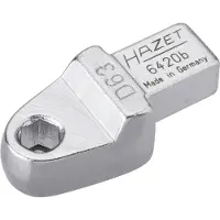 Hazet Einsteck-Halter für Bits 9 x 12 mm Einsteck-Vierkant massiv, 1/4 (6,3 mm) Sechskant hohl, Länge 40,5 mm