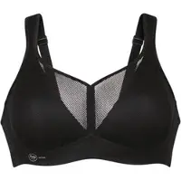 Anita Sport-BH "Sport BH air control DeltaPad", Damen, Gr. 90, Cup F, schwarz, Stoff, Obermaterial: 49% Polyamid PA. 39% Polyester PES. 12% Elasthan EL., BHs Sport-BH