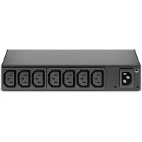 Schneider Electric - Rack PDU, Basic, 0U/1U, 120-240V/15A, 220-240V/10A, (8) C13