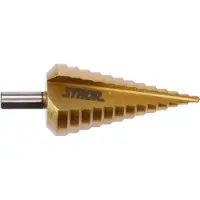 Sthor Stufenbohrer HSS TiN-beschichtet 4-39 mm selbstzentrierend gratfrei 22613