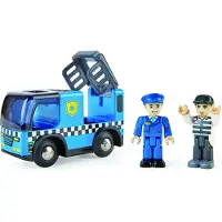 Hape POLIZEIAUTO MIT SIRENE, Auto, 3 Jahr(e), Schwarz, Blau, Weiß