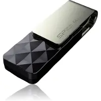 Silicon Power Blaze B30, 64 GB, USB Typ-A, 3.2 Gen 1 (3.1 Gen 1), Ohne Deckel, 14,8 g, Schwarz