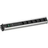Bachmann HANDWERKERLEISTE 6xCEE7/3 1xGVS-Plus 1xSchalter 2,0m