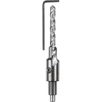 Kwb 512604, Bohrer, Spiralschneidbohrer, 4,5 mm, Hartplatte, Hartholz, Kunststoff, Weichholz, Holz, Hochgeschwindigkeitsstahl (HSS), Silber