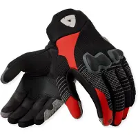 REV'IT! REV’IT! Kinetic 2 Schwarz Rot Handschuhe Größe XL