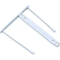 Office Products Archivklammern BÜROPRODUKTE, 100 Stück, weiss