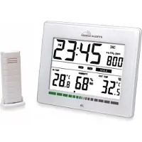 Techno Line MA 10402, Weiß, Luftqualität, Innen-Hygrometer, Innen-Thermometer, Außen-Thermometer, Kohlendioxid (CO2), Hygrometer, Thermometer, 270 mm, 210 mm, 130 mm
