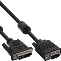 InLine DVI-A Anschlusskabel auf 15pol HD Stecker VGA - 2m