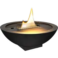 Tenderflame Tendrflame - Iris Black nachfüllbare Feuerstelle