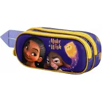 KARACTERMANIA - Premium 3D Plecak na Przybory Szkolne Disney Wish