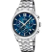 Festina Chronographen Chrono Swiss Made Blue