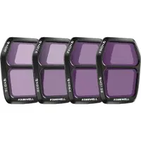 FreeWell DJI Air 3S Filter – Split ND – 4er-Pack