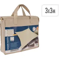 Koopman Stoff in Beige mit Karomuster, 3 Meter Länge