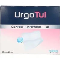 Urgo GmbH Urgotül 10x10 cm Wundgaze 10 St
