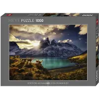 Heye Puzzle Guanacos, 1000 Stück(e), Landschaft