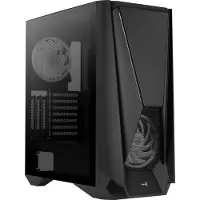 Aerocool Visor, Midi Tower, PC, Schwarz, ATX, EATX, micro ATX, Mini-ITX, Acrylnitril-Butadien-Styrol (ABS), SPCC, Stahl, Gaming