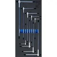 Bgs Tool Tray 1/3: Screwdriver Set with Sliding T-Handle, 1239,6 mm, 1,24 kg
