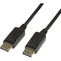 Logilink Cv0074 Displayport-kabel 5 M