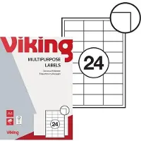 Viking Multifunktionsetiketen 64,6x33,8mm