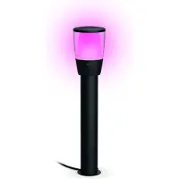 WiZ Connected WiZ Elpas - Sockelleuchte für Garten - Farbiges und weißes Licht - Schwarz - Erweiterung