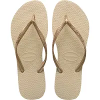 Havaianas Flip Flops Slim Gold/Sand-Schuhgröße 37 - 38